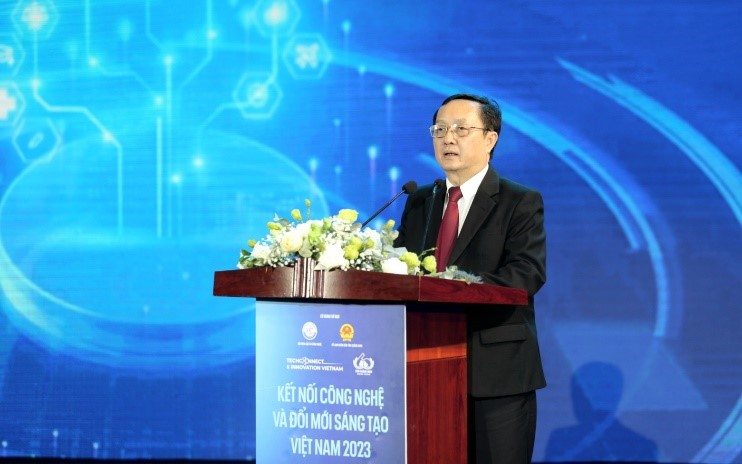 Bộ trưởng Bộ KH&CN Huỳnh Thành Đạt cho biết, sự kiện nhằm thúc đẩy ứng dụng, chuyển giao công nghệ và đổi mới sáng tạo cho các doanh nghiệp và các tổ chức ở địa phương.