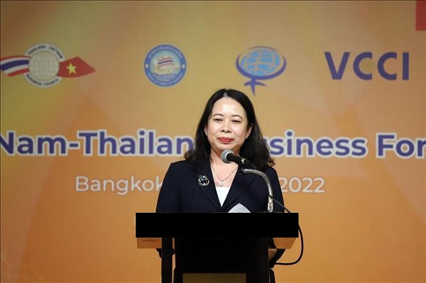 Phó Chủ tịch nước Võ Thị Ánh Xuân đã tham dự Diễn đàn Doanh nghiệp Việt Nam - Thái Lan