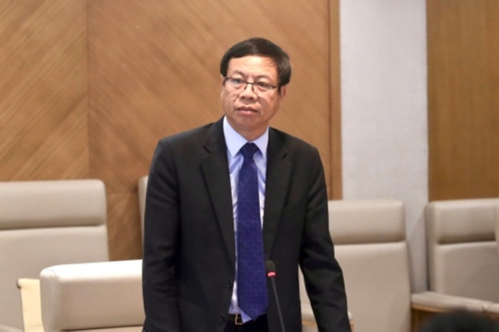 Thứ trưởng Lê Xuân Định phát biểu tại buổi Lễ.