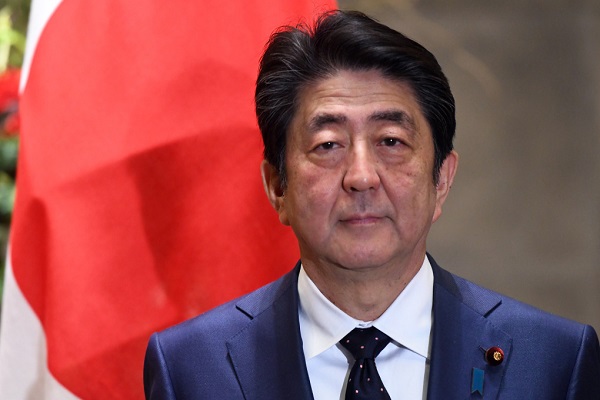 Ông Shinzo Abe khi còn làm Thủ tướng Nhật Bản hồi năm 2018.