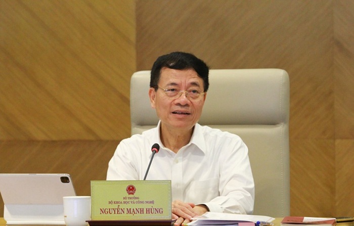 Bộ trưởng Nguyễn Mạnh Hùng phát biểu chỉ đạo Hội nghị