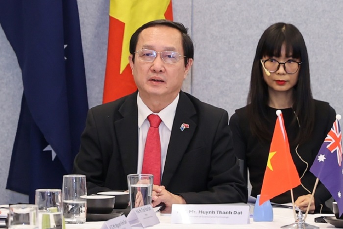 Bộ trưởng Bộ KH&CN Huỳnh Thành Đạt phát biểu