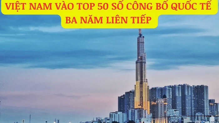 Việt Nam vào top 50 số công bố quốc tế ba năm liên tiếp