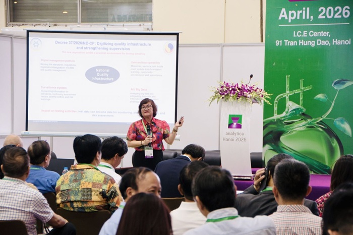 Bà Nguyễn Thị Mai Hương, Trưởng ban Quản lý chất lượng và Đánh giá sự phù hợp, Ủy ban Tiêu chuẩn Đo lường Chất lượng Quốc gia.