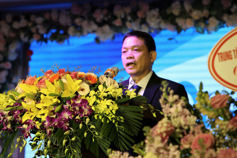 Giám đốc Quatest 1 Kim Đức Thụ phát biểu tại buổi lễ