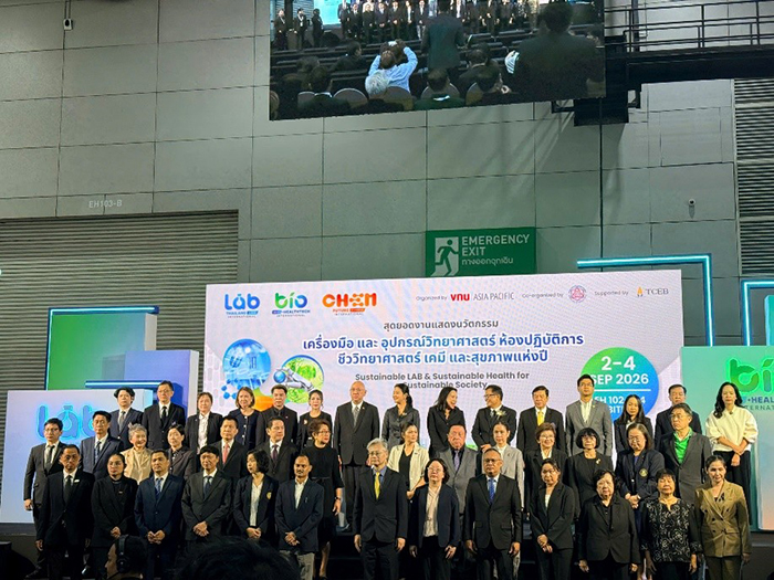 Đại biểu, khách mời V.I.P dự Thailand Lab International 2026 tại lễ Khai mạc