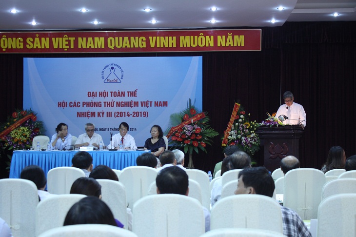 Đại hội toàn thể Hội các Phòng thử nghiệm Việt Nam nhiệm kỳ III (2014-2019)