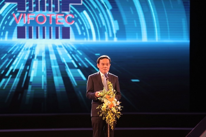 Phó Thủ tướng Chính phủ Trần Lưu Quang phát biểu tại buổi Lễ.