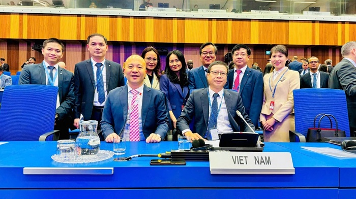 Đoàn Việt Nam tham dự Khóa họp lần thứ 68 Đại hội đồng IAEA.