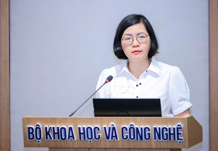 Bà Vũ Thị Tú Quyên, Phó Vụ trưởng Vụ Hợp tác quốc tế thông tin về VIDW 2025.