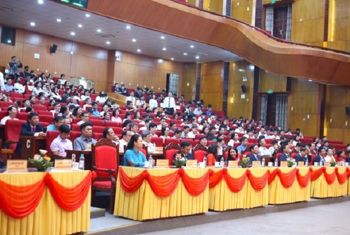 Các đại biểu tham dự Lễ khai mạc Ngày hội khởi nghiệp ĐMST tỉnh Bắc Giang lần thứ nhất, năm 2023.