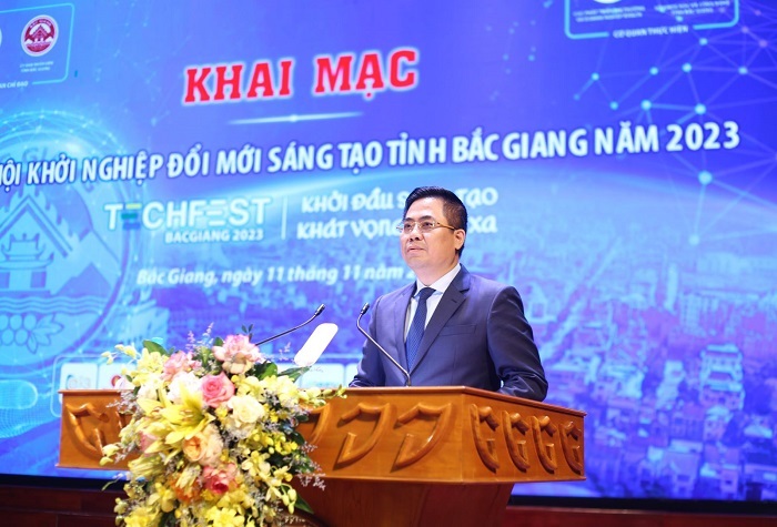 Thứ trưởng Nguyễn Hoàng Giang kỳ vọng, hoạt động khởi nghiệp ĐMST tỉnh Bắc Giang là điển hình của hệ sinh thái khởi nghiệp ĐMST vùng Trung du miền núi phía Bắc.