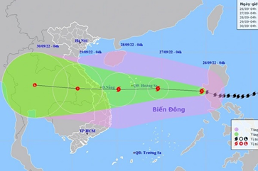 Siêu bão Noru giật trên cấp 17, đêm 25/9 xộc thẳng vào Biển Đông, sóng cao ngợp trời