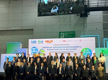 Đoàn đại biểu VINALAB tham dự Triển lãm Thailand Lab International 2026