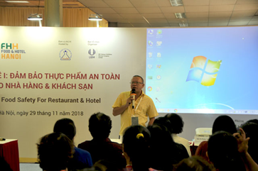 VinaLAB tổ chức hội thảo chuyên đề về an toàn thực phẩm tại Food&Hotel