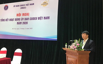 VinaCert tham gia cuộc họp tổng kết hoạt động năm 2020 của Ủy ban Codex Việt Nam